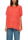 s.Oliver Red Label Knitted poncho in a viscose blend  - orange (2590)