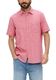 s.Oliver Red Label Regular: Kurzarmhemd aus Leinen-Baumwoll-Mix  - pink (25W0)