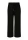 s.Oliver Black Label Pantalon plissé à jambe large - noir (9999)