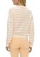 Q/S designed by Knitted sweater made of viscose blend - orange/white (21G0)