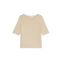 Marc O'Polo Pull à manches courtes Regular - beige (756)