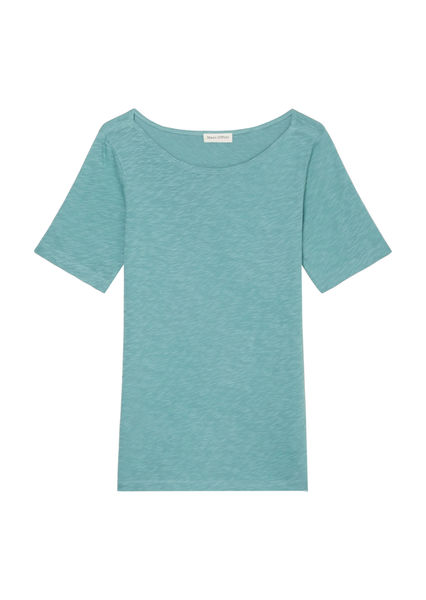 Marc O'Polo T-Shirt aus Slub-Jersey - grün/blau (424)