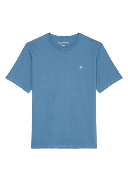 Marc O'Polo T-shirt aus reiner Bio-Baumwolle - blau (852)