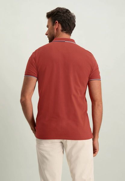 State of Art Cotton piqué polo shirt - orange (4400)