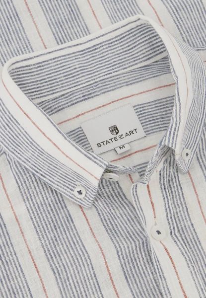 State of Art Striped shirt with button-down collar - white (1157)