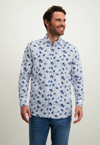 State of Art Shirt made from a linen blend - white (1156)
