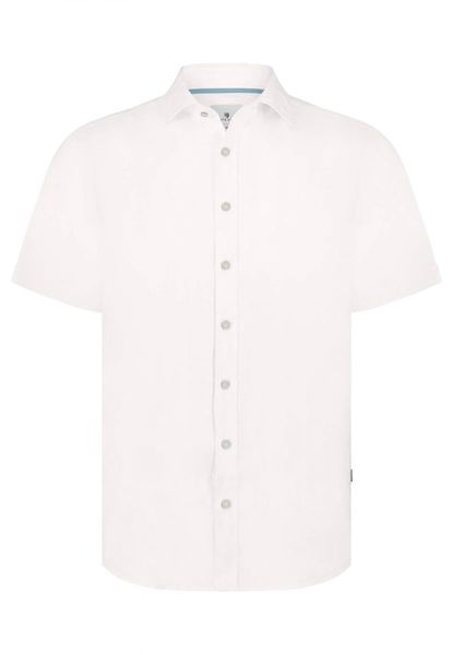 State of Art Short-sleeved linen shirt - white (1100)