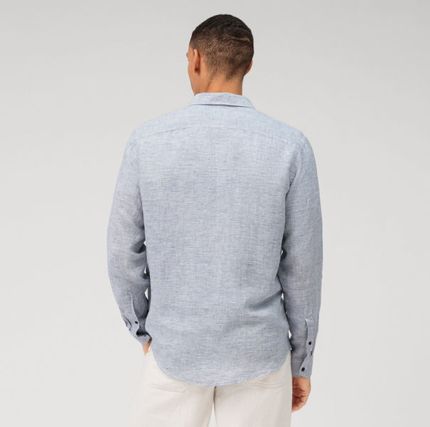 Olymp Regular fit: casual shirt - blue (18)