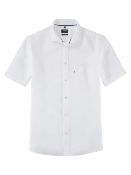 Olymp Casual shirt : Regular fit - white (00)