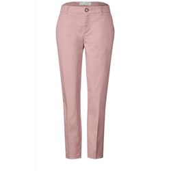Street One Casual Fit Chinohose - pink (15523)