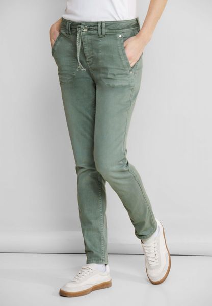 Street One Loose fit jeans - green (15703)