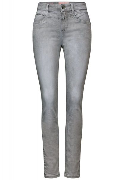 Street One Slim Fit Jeans - grau (15713)