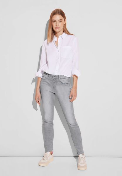 Street One Slim Fit Jeans - gris (15713)