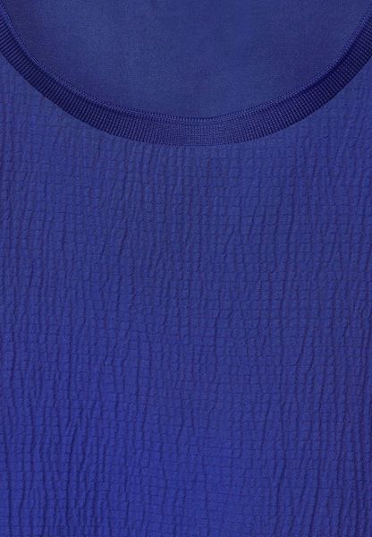 Street One T-Shirt mit Volants - blau (15614)