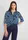 Street One Printed chiffonblouse - blue (35681)