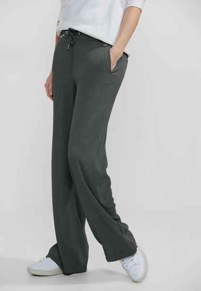 Cecil Pants loose fit - green (15382)