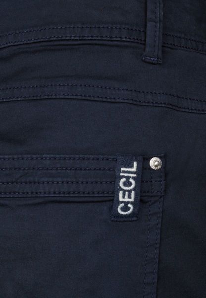 Cecil Casual fit trousers - blue (15512)