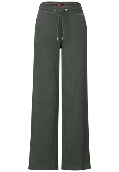 Cecil Pants loose fit - green (15382)