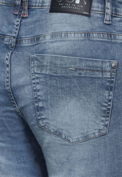 Cecil Slim Fit Jeans - blue (10239)