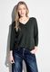 Cecil Sweater with V-neck - green (15382)