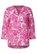 Cecil Linen blouse with print - pink (25369)