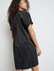 Taifun Tunic dress with pleated details - black (01100)