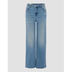Opus Wide Leg Jeans - Mivy - blau (70147)