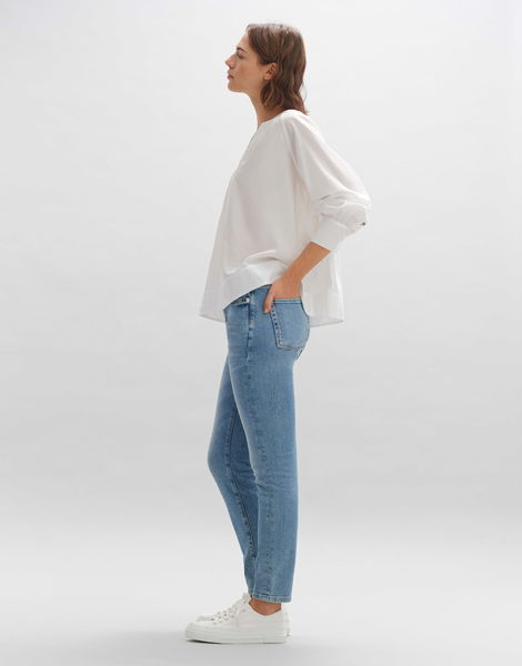 Opus Slim Jeans - Evita - bleu (70146)