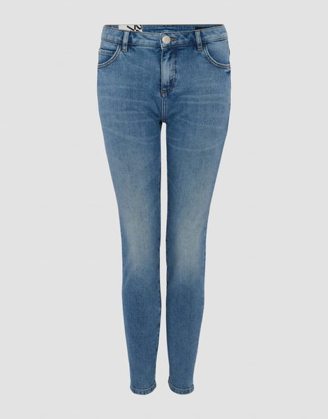 Opus Slim Jeans - Evita - blau (70146)