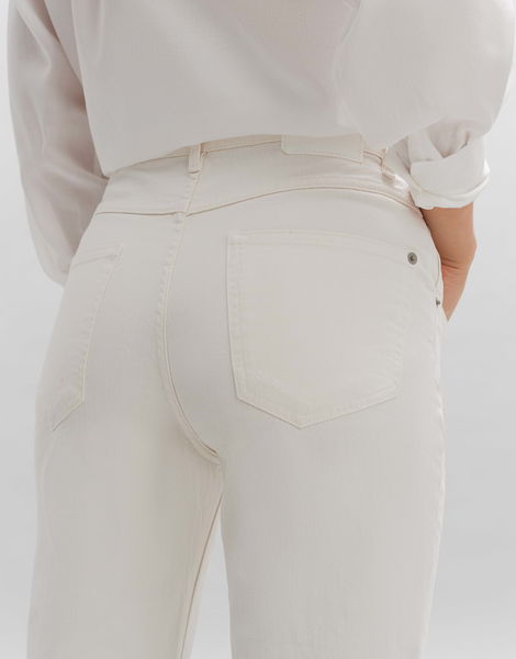 Opus Boyfriend Jeans - Lani twist - white (1004)