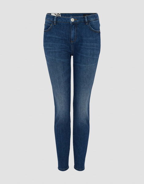 Opus Slim Jeans - Evita - bleu (70145)