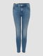 Opus Slim Jeans - Evita - blau (70146)