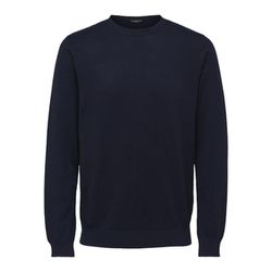 Selected Homme Long sleeve knitted sweater - blue (178814001)