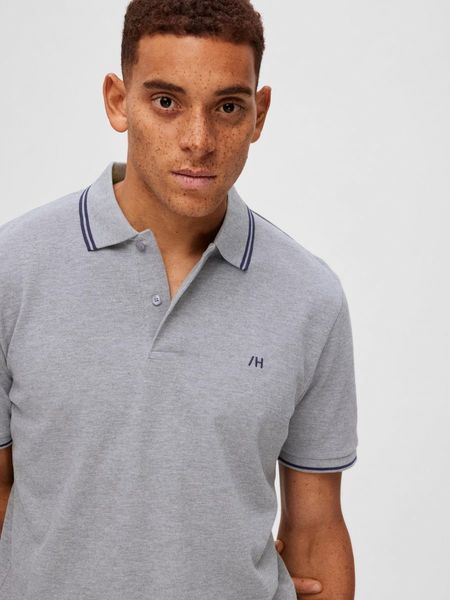 Selected Homme Poloshirt - gray (178991)