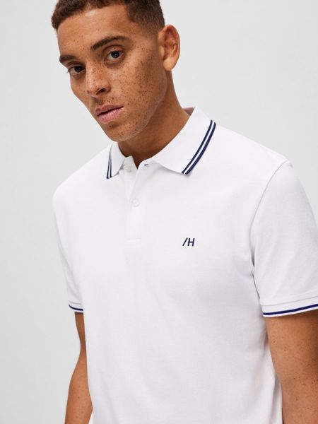 Selected Homme Poloshirt - weiß (179651)
