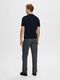 Selected Homme Knitted polo shirt - blue (178814001)