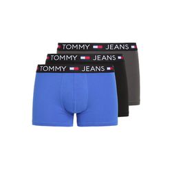 Tommy Hilfiger 3er-Pack Trunks mit Logo - schwarz/grau/blau (0VE)