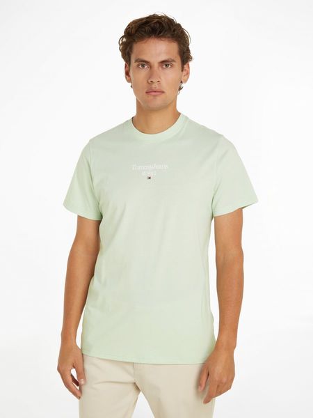 Tommy Jeans T-Shirt mit Logo - grün (LXY)
