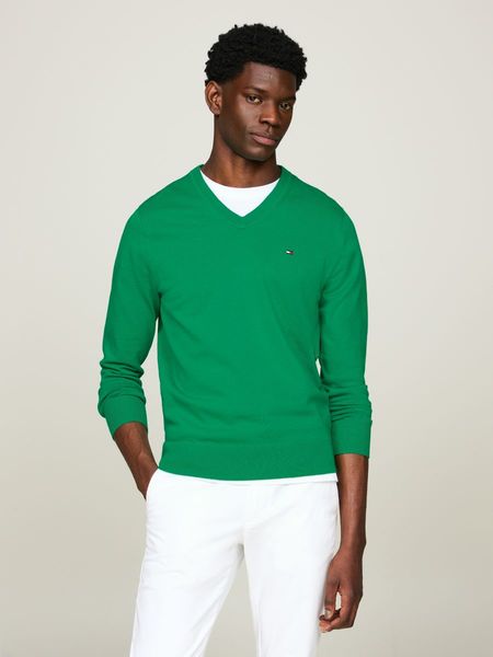 Tommy Hilfiger Essential Pullover - grün (L4B)