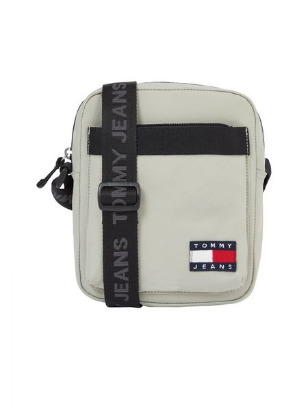Tommy Hilfiger Essential petit sac reporter avec logo - gris (PMI)