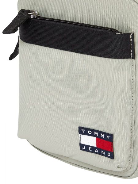 Tommy Hilfiger Essential kleine Reportertasche mit Logo - grau (PMI)