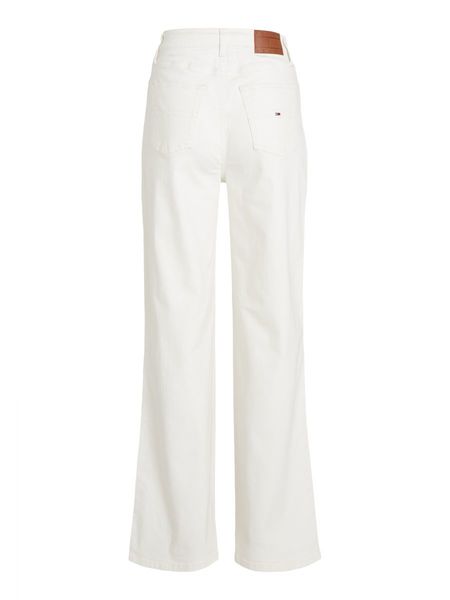 Tommy Hilfiger Wide leg jeans - white/beige (YBH)