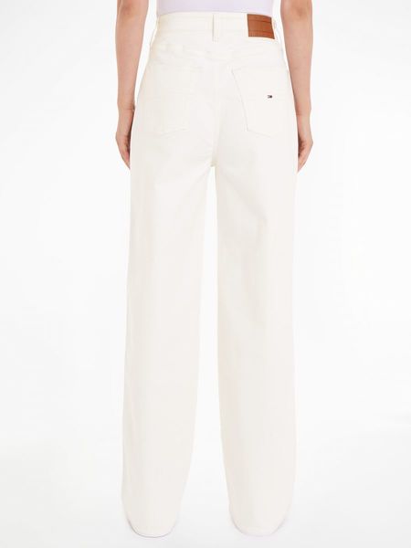 Tommy Hilfiger Wide leg jeans - white/beige (YBH)