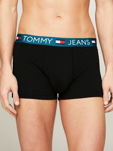 Tommy Hilfiger 3-pack of logo trunks - black (0XH)