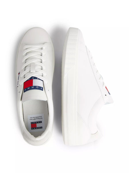 Tommy Hilfiger Leather sneakers - white (YBL)