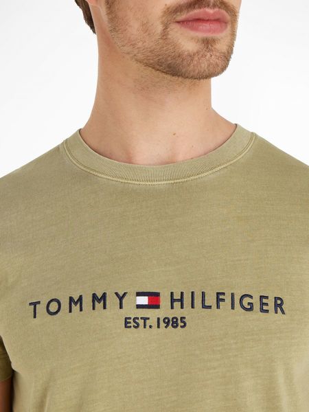Tommy Hilfiger T-Shirt mit Logo - grün (L9F)