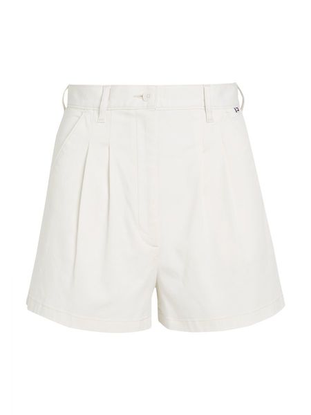 Tommy Hilfiger Shorts mit Falten - weiß (YBH)