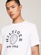 Tommy Hilfiger T-Shirt mit Rundhalsausschnitt  - weiß (YBR)