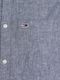 Tommy Hilfiger Hemd mit Leinen - grau/blau (C1G)