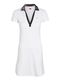 Tommy Hilfiger Kleid mit Kontrastkragen - weiß (YBR)
